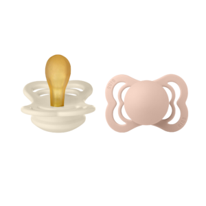 BIBS Supreme cumiszett 2db-os Krémfehér / Púderrózsaszín