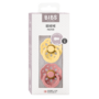 Kép 2/2 - BIBS Boheme cumiszett 2db-os Krémsárga / Tearózsa