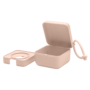 Kép 4/6 - BIBS cumitartó púderrózsaszín